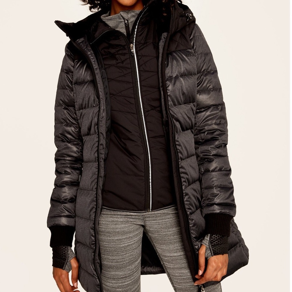 Lolë Faith Down Puffer Jacket - XS – Dark Charcoal Grey